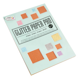 Bloc de papier pailleté Coloré A4 10 feuilles dans le groupe Kids / Amusement et apprentissage / Papier pour bricolage et carnets de dessin chez Pen Store (130039)