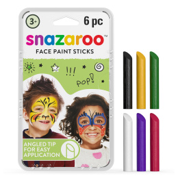 Sticks de maquillage ensemble de 6 dans le groupe Kids / Hobby et Coleurs pour enfants / Maquillage pour le visage chez Pen Store (130040)