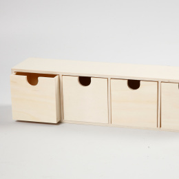 DIY Mini-commode 4 tiroirs dans le groupe Loisirs créatifs / Organiser / Boîte chez Pen Store (130058)