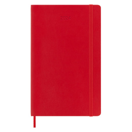 12M Daily Calendrier Softcover Large Red dans le groupe Papiers & Blocs / Calendriers et agendas / Calendriers 12 mois chez Pen Store (130188)