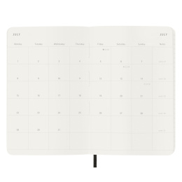 12M Monthly Calendrier Softcover Pocket Black dans le groupe Papiers & Blocs / Calendriers et agendas / Calendriers 12 mois chez Pen Store (130190)