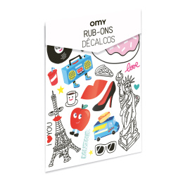 Rub on Stickers City dans le groupe Kids / Amusement et apprentissage / Autocollants chez Pen Store (130289)