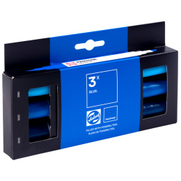 Marker Ensemble de 3 Blue dans le groupe Stylos / Crayons d'artistes / Feutres d'illustrations chez Pen Store (130480)