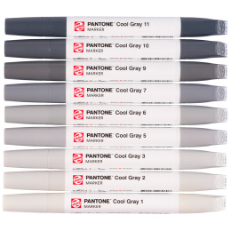 Marker Ensemble de 9 Cool Gray dans le groupe Stylos / Crayons d'artistes / Feutres d'illustrations chez Pen Store (130490)