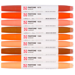 Marker Ensemble de 9 Warm Red dans le groupe Stylos / Crayons d'artistes / Feutres d'illustrations chez Pen Store (130492)