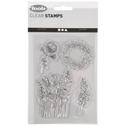 Clear Stamps Plantes dans le groupe Loisirs créatifs / Accessoires Hobby / Tampons chez Pen Store (130563)