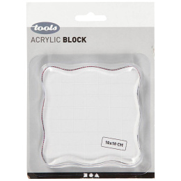 Bloc acrylique 10 x 10 cm dans le groupe Loisirs créatifs / Accessoires Hobby / Tampons chez Pen Store (130564)
