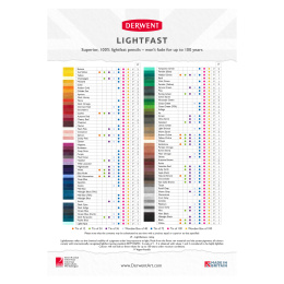 Lightfast Crayons de couleur Lot de 100 dans le groupe Stylos / Crayons d'artistes / Crayons de couleurs chez Pen Store (130585)