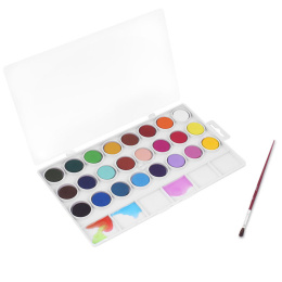 Ensemble d'aquarelle 24 couleurs dans le groupe Kids / Hobby et Coleurs pour enfants / Peinture aquarelle pour les enfants chez Pen Store (130615)