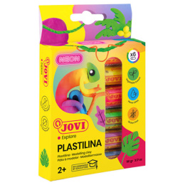 Plastilina Pâte à modeler ensemble de 6 Neon 15 g dans le groupe Kids / Hobby et Coleurs pour enfants / Pâte à modeler chez Pen Store (130618)