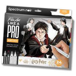 Art Kit 24-set Harry Potter dans le groupe Stylos / Crayons d'artistes / Feutres d'illustrations chez Pen Store (130635)