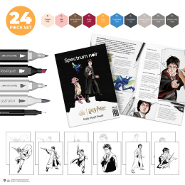 Art Kit 24-set Harry Potter dans le groupe Stylos / Crayons d'artistes / Feutres d'illustrations chez Pen Store (130635)