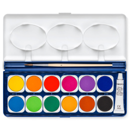 Noris Ensemble d'aquarelle 12 couleurs dans le groupe Kids / Hobby et Coleurs pour enfants / Peinture pour enfants / Aquarelle pour enfants / Peinture à l'eau chez Pen Store (130640)