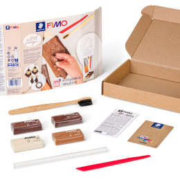 FIMO Soft kit Wood Effect dans le groupe Loisirs créatifs / Former / Modeler chez Pen Store (130655)
