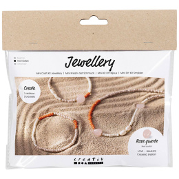 Mini DIY-kit Bijoux Quartz rose dans le groupe Loisirs créatifs / Former / Bijoux à faire soi-même chez Pen Store (130691)