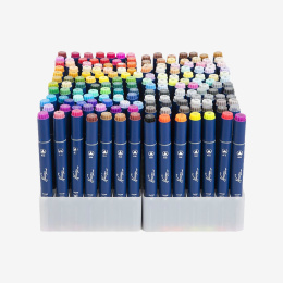 Dual Markers Lot de 168 dans le groupe Stylos / Crayons d'artistes / Feutres d'illustrations chez Pen Store (130721)