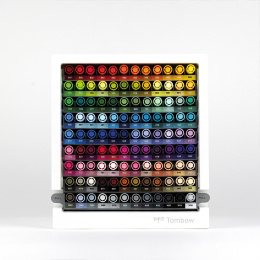 ABT Dual Brush Pen Desktop Organizer Ensemble de 108 dans le groupe Stylos / Crayons d'artistes / Feutres pinceaux chez Pen Store (130748)