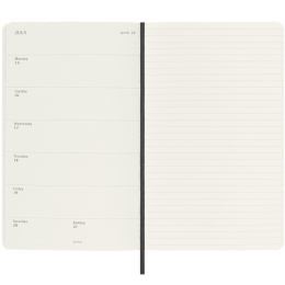 Calendrier 18M WeekNote Soft Cover Pocket Black  dans le groupe Papiers & Blocs / Calendriers et agendas / Calendriers 18 mois chez Pen Store (130879)