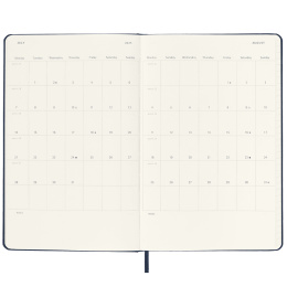 Calendrier 18M Weekly Hard Cover Horisontell Pocket Black dans le groupe Papiers & Blocs / Calendriers et agendas / Calendriers 18 mois chez Pen Store (130885)