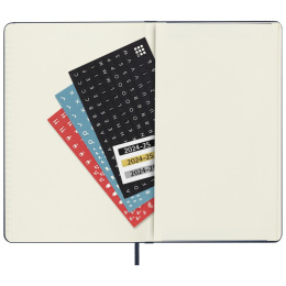 Calendrier 18M Weekly Hard Cover Horisontell Pocket Black dans le groupe Papiers & Blocs / Calendriers et agendas / Calendriers 18 mois chez Pen Store (130885)