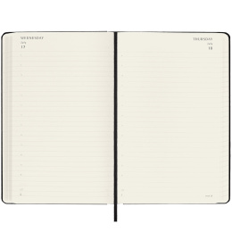 Calendrier 18M Daily Soft Cover Large Black dans le groupe Papiers & Blocs / Calendriers et agendas / Calendriers 18 mois chez Pen Store (130887)