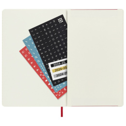 Calendrier 18M WeekNote Soft Cover Pocket Red dans le groupe Papiers & Blocs / Calendriers et agendas / Calendriers 18 mois chez Pen Store (130893)