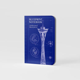 Blueprint Notebook: Architectural Masterpieces dans le groupe Papiers & Blocs / Écrire et consigner / Carnets chez Pen Store (131111)