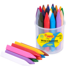 Craies de cire Jumbo Easy Grip Lot de 24 (2 ans+) dans le groupe Kids / Crayons pours les enfants / Craies pour les enfants chez Pen Store (131118)