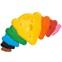 En forme d'ours craies de cire Lot de 8 (2 ans+) dans le groupe Kids / Amusement et apprentissage / Cadeau enfant chez Pen Store (131121)