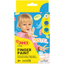 Peinture aux doigts 6x35 ml Couleurs pastel (2 ans+) dans le groupe Kids / Hobby et Coleurs pour enfants / Peinture aux doigts chez Pen Store (131126)