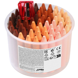 Craies de cire Jumbo Teintes de la peau Lot de 60 (4 ans+) dans le groupe Kids / Crayons pours les enfants / Craies pour les enfants chez Pen Store (131135)