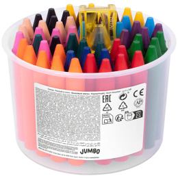 Craies de cire Jumbo Couleurs de base Lot de 60 (4 ans+) dans le groupe Kids / Crayons pours les enfants / Craies pour les enfants chez Pen Store (131136)