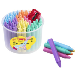 Craies de cire Jumbo Couleurs pastel Lot de 60 (4 ans+) dans le groupe Kids / Crayons pours les enfants / Craies pour les enfants chez Pen Store (131137)