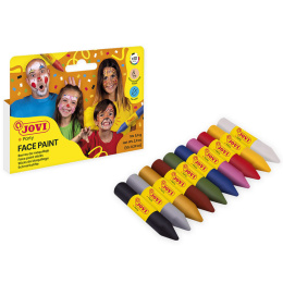 Crayons de couleur pour le visage Lot de 10 dans le groupe Kids / Hobby et Coleurs pour enfants / Maquillage pour le visage chez Pen Store (131273)