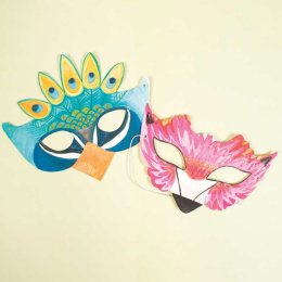 Masques en Papier 16 Pièce dans le groupe Kids / Amusement et apprentissage / Fêtes d'enfants chez Pen Store (131283)