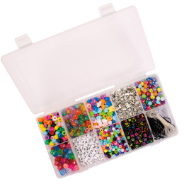 Perles en sachet de 1900 pièces dans le groupe Kids / Amusement et apprentissage / Fabrication de bijoux pour enfants chez Pen Store (131300)