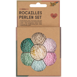 Ensemble de perles Rocailles Pastel dans le groupe Loisirs créatifs / Former / Bijoux à faire soi-même chez Pen Store (131537)