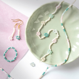 Ensemble de perles Rocailles Pastel dans le groupe Loisirs créatifs / Former / Bijoux à faire soi-même chez Pen Store (131537)