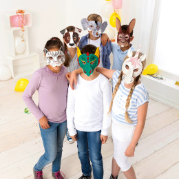Masques enfants Animaux lot de 6 dans le groupe Kids / Amusement et apprentissage / Fêtes d'enfants chez Pen Store (131574)