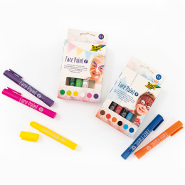 Peinture pour le visage Sweet lot de 6 dans le groupe Kids / Hobby et Coleurs pour enfants / Maquillage pour le visage chez Pen Store (131622)