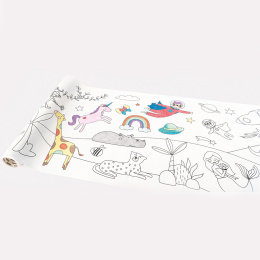 Livre de coloriage en rouleau 0,3 x 4 m dans le groupe Kids / Amusement et apprentissage / Papier pour bricolage et carnets de dessin chez Pen Store (131655)