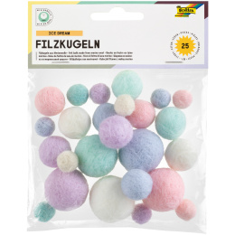 Perles de feutre Ice Dream lot de 25 dans le groupe Loisirs créatifs / Former / Hobby et DIY chez Pen Store (131670)