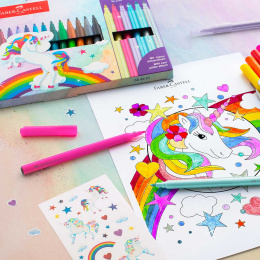 Stylos à pointe feutrée Unicorn Special Edition Lot de 24 (3 ans +) dans le groupe Kids / Crayons pours les enfants / Feutres pour les enfants chez Pen Store (131682)