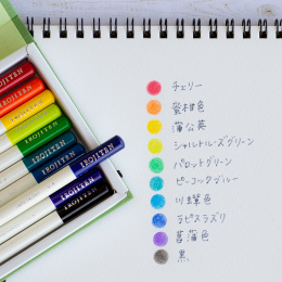 Pencil Irojiten set Vivid Tone dans le groupe Stylos / Crayons d'artistes / Crayons de couleurs chez Pen Store (131693)