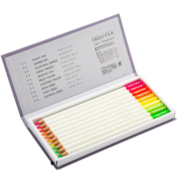 Pencil Irojiten set Fluorescence dans le groupe Stylos / Crayons d'artistes / Crayons de couleurs chez Pen Store (131695)