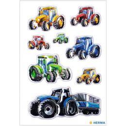 Stickers Tracteurs 1 filles dans le groupe Kids / Amusement et apprentissage / Autocollants chez Pen Store (131882)