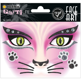 Face Art Stickers Chat dans le groupe Kids / Amusement et apprentissage / Autocollants chez Pen Store (131902)