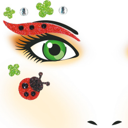 Face Art Stickers Coccinelle dans le groupe Kids / Amusement et apprentissage / Autocollants chez Pen Store (131903)