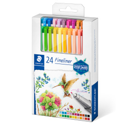 Triplus Fineliner Lot de 24 dans le groupe Stylos / Crayons d'artistes / Feutres chez Pen Store (131921)