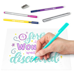 Hand Lettering Set 12 pièces dans le groupe Loisirs créatifs / Calligraphie / Sets de Lettering chez Pen Store (131924)